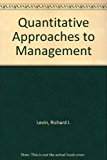 Quantitative Approaches to Management