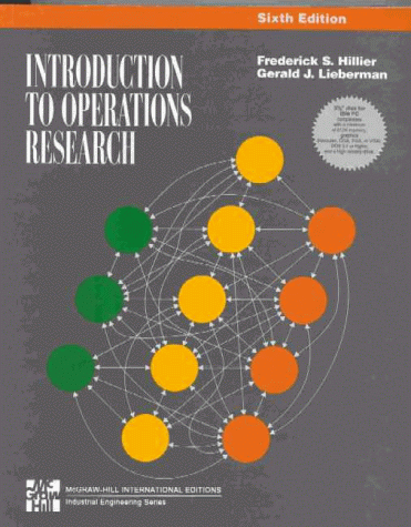 Introduction To Operations Research