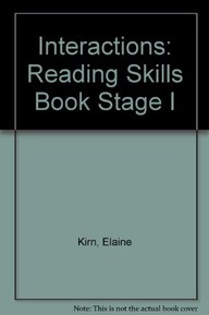 Interactions: Reading Skills Book Stage I