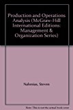 Production and Operations Analysis (McGraw-Hill International Editions: Management & Organization Series)