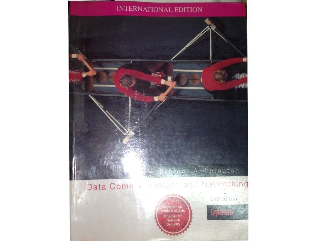 Book Cover Data Communications and Networking Update