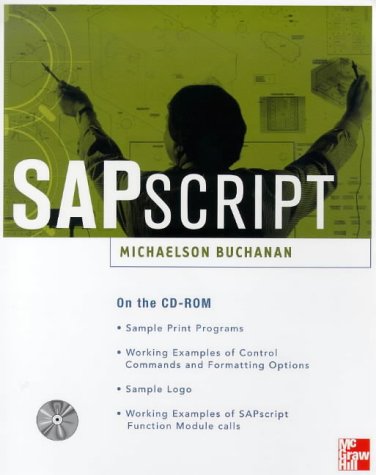 Book Cover SAPscript