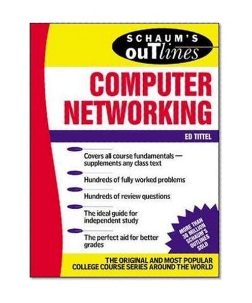 Book Cover Schaum's Outline of Computer Networking