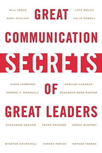 Book Cover Great Communication Secrets of Great Leaders