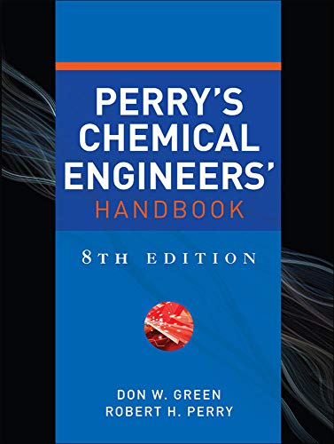 Book Cover Perry's Chemical Engineer's Handbook