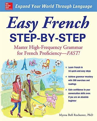 Book Cover Easy French Step-by-Step