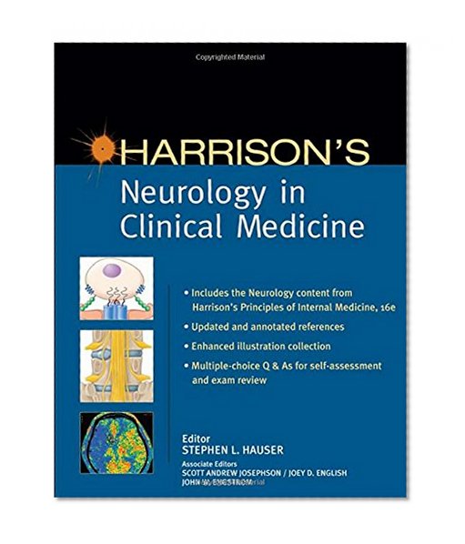 Book Cover Harrison's Neurology in Clinical Medicine