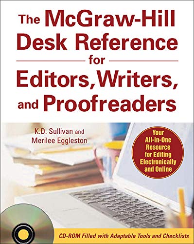 Book Cover The McGraw-Hill Desk Reference for Editors, Writers, and Proofreaders (with CD-ROM)