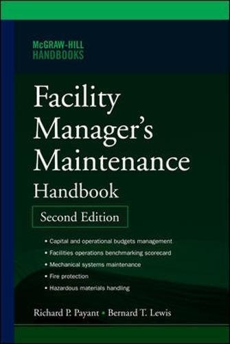 Book Cover Facility Manager's Maintenance Handbook