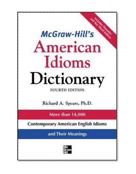 Book Cover McGraw-Hill's Dictionary of American Idioms Dictionary (McGraw-Hill ESL References)