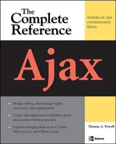 Book Cover Ajax: The Complete Reference