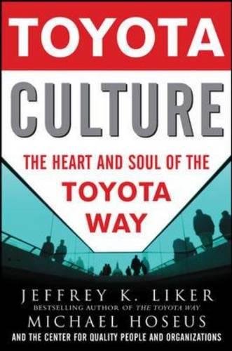 Book Cover Toyota Culture: The Heart and Soul of the Toyota Way