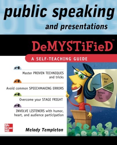 Book Cover Public Speaking and Presentations Demystified