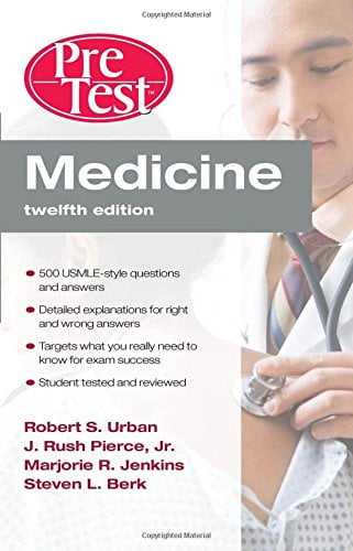 Book Cover Medicine PreTest Self-Assessment & Review, Twelfth Edition (PreTest Clinical Medicine)