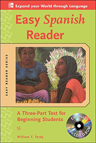 Book Cover Easy Spanish Reader w/CD-ROM: A Three-Part Text for Beginning Students (Easy Reader Series)