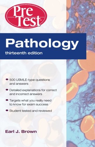 Book Cover Pathology: PreTest Self-Assessment and Review, Thirteenth Edition