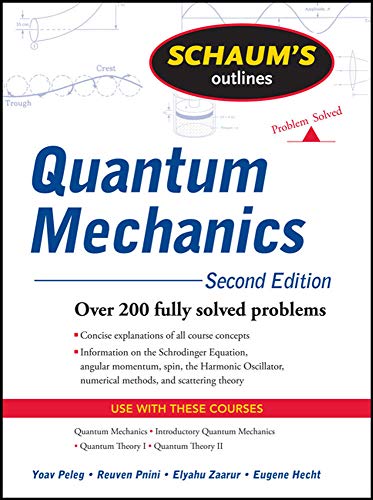Book Cover Schaum's Outline of Quantum Mechanics (Schaums' Outline Series)