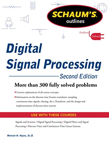Book Cover Schaums Outline of Digital Signal Processing, 2nd Edition (Schaum's Outlines)