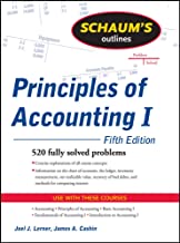 Book Cover Schaum's Outline of Principles of Accounting I, Fifth Edition (Schaum's Outlines)