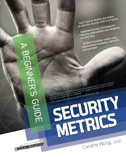 Book Cover Security Metrics, A Beginner's Guide