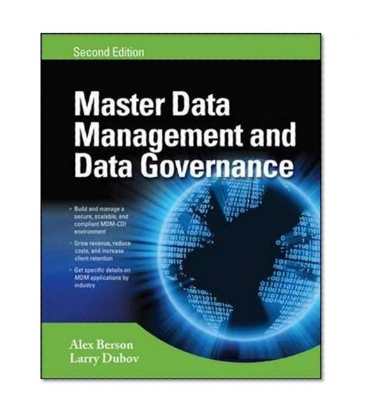 Book Cover MASTER DATA MANAGEMENT AND DATA GOVERNANCE, 2/E