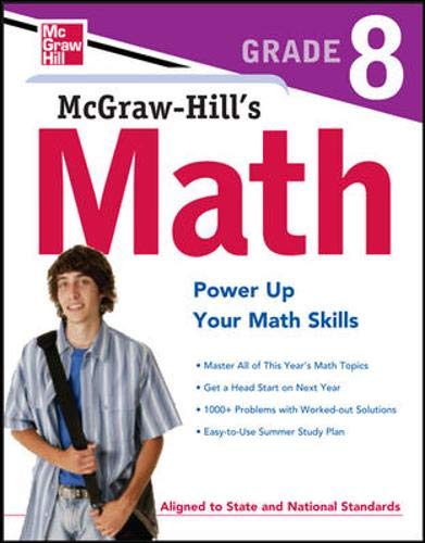 Book Cover Mcgraw-Hill's Math Grade 8