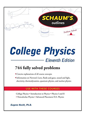 Book Cover Schaum's Outlines of College Physics