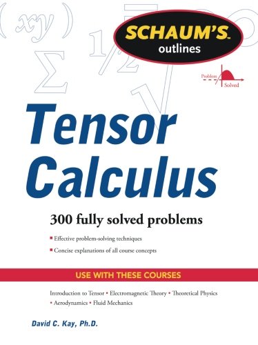Book Cover Schaums Outline of Tensor Calculus (Schaum's Outlines)