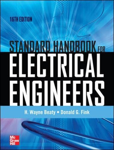 Book Cover Standard Handbook for Electrical Engineers Sixteenth Edition