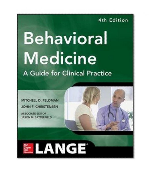Book Cover Behavioral Medicine A Guide for Clinical Practice 4/E