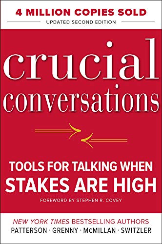 Book Cover Crucial Conversations: Tools for Talking When Stakes Are High, Second Edition