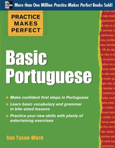 Book Cover Basic Portuguese (Practice Makes Perfect)