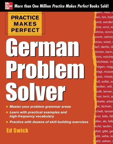 Book Cover Practice Makes Perfect German Problem Solver: With 130 Exercises