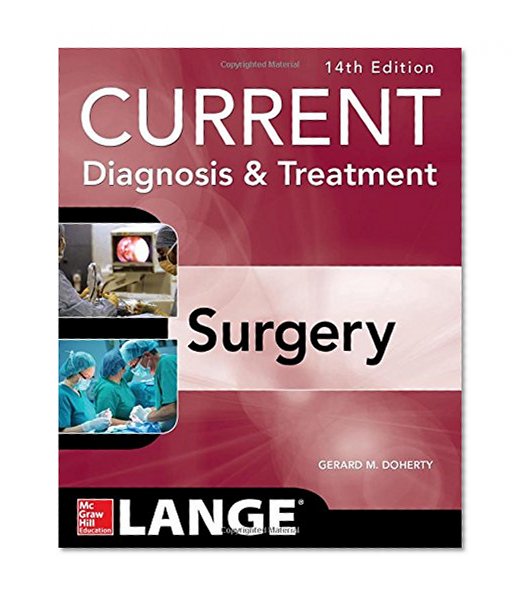 Book Cover Current Diagnosis and Treatment Surgery 14/E