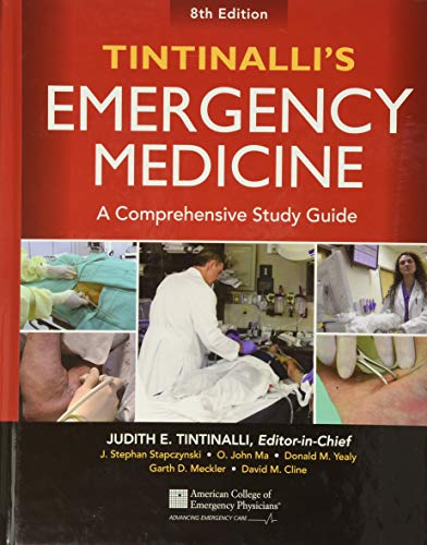 Book Cover Tintinalli's Emergency Medicine: A Comprehensive Study Guide, 8th edition