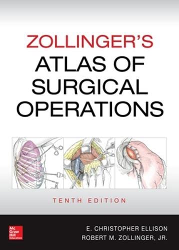 Book Cover Zollinger's Atlas of Surgical Operations, Tenth Edition