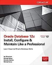 Book Cover Oracle Database 12c Install, Configure & Maintain Like a Professional (Oracle Press)