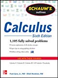 Schaum's Outline of Calculus, 6th Edition: 1,105 Solved Problems + 30 Videos (Schaum's Outlines)