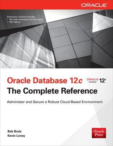 Book Cover Oracle Database 12c The Complete Reference (Oracle Press)