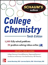 Book Cover Schaum's Outline of College Chemistry: 1,340 Solved Problems + 23 Videos (Schaum's Outlines)