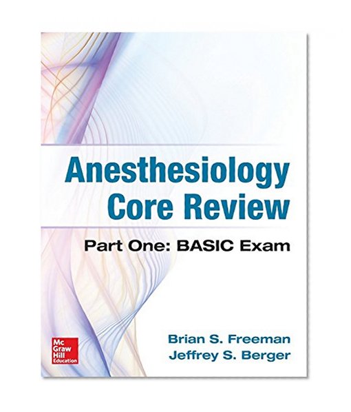 Book Cover Anesthesiology Core Review