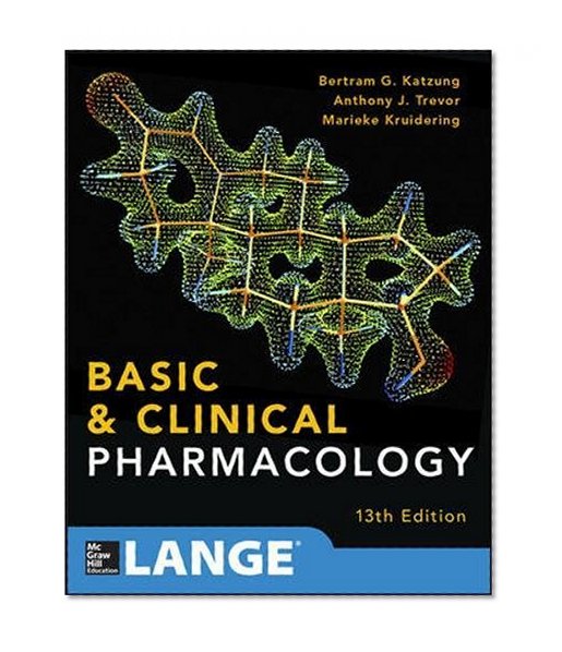 Book Cover Basic and Clinical Pharmacology 13 E