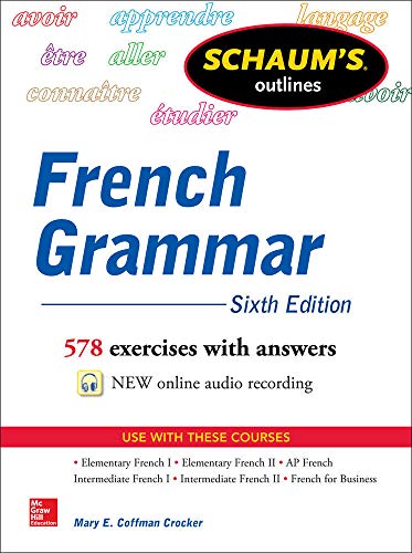 Book Cover Schaum's Outline of French Grammar