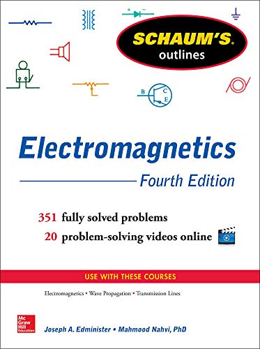 Book Cover Schaum's Outline of Electromagnetics, 4th Edition (Schaum's Outlines)