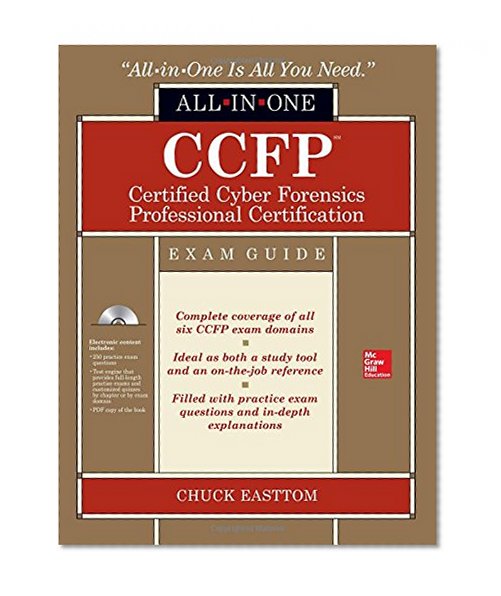 Book Cover CCFP Certified Cyber Forensics Professional All-in-One Exam Guide