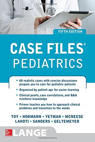 Book Cover Case Files Pediatrics, Fifth Edition