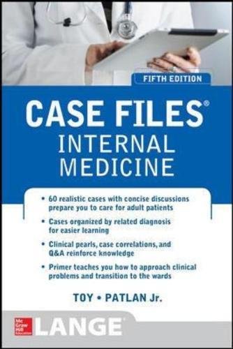 Book Cover Case Files Internal Medicine, Fifth Edition (LANGE Case Files)