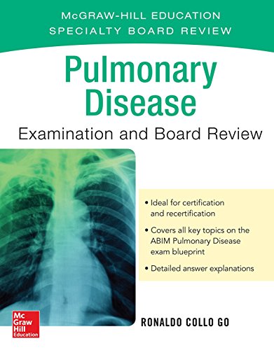 Book Cover Pulmonary Disease Examination and Board Review