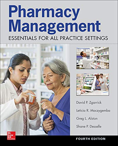 Book Cover Pharmacy Management: Essentials for All Practice Settings,Fourth Edition