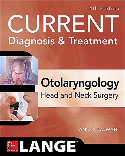 Book Cover Current Diagnosis & Treatment Otolaryngology--Head and Neck Surgery, Fourth Edition